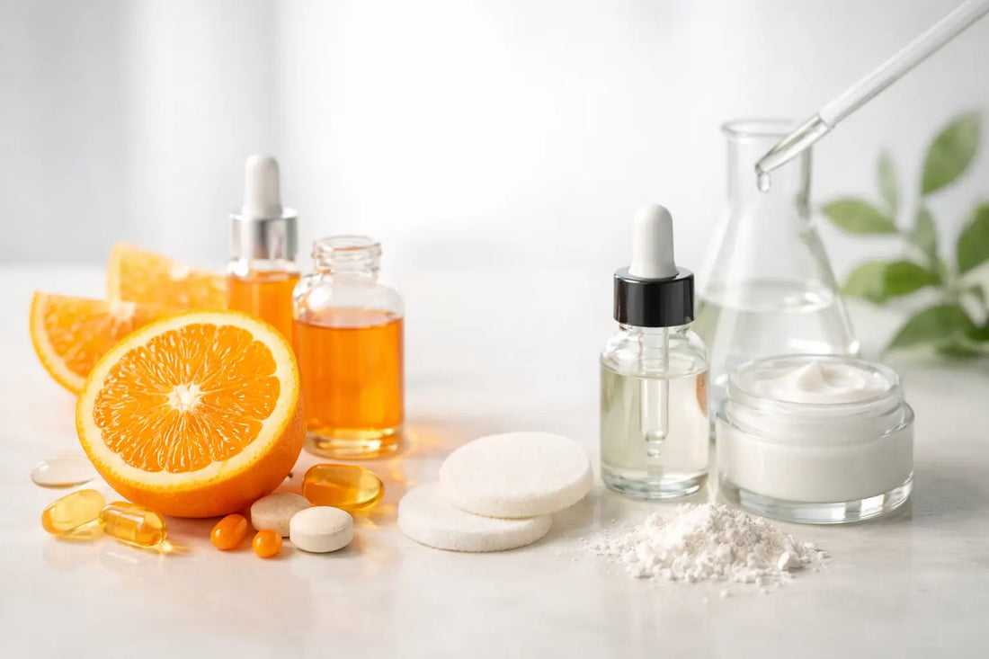 Vitamine C of niacinamide bij pigment?