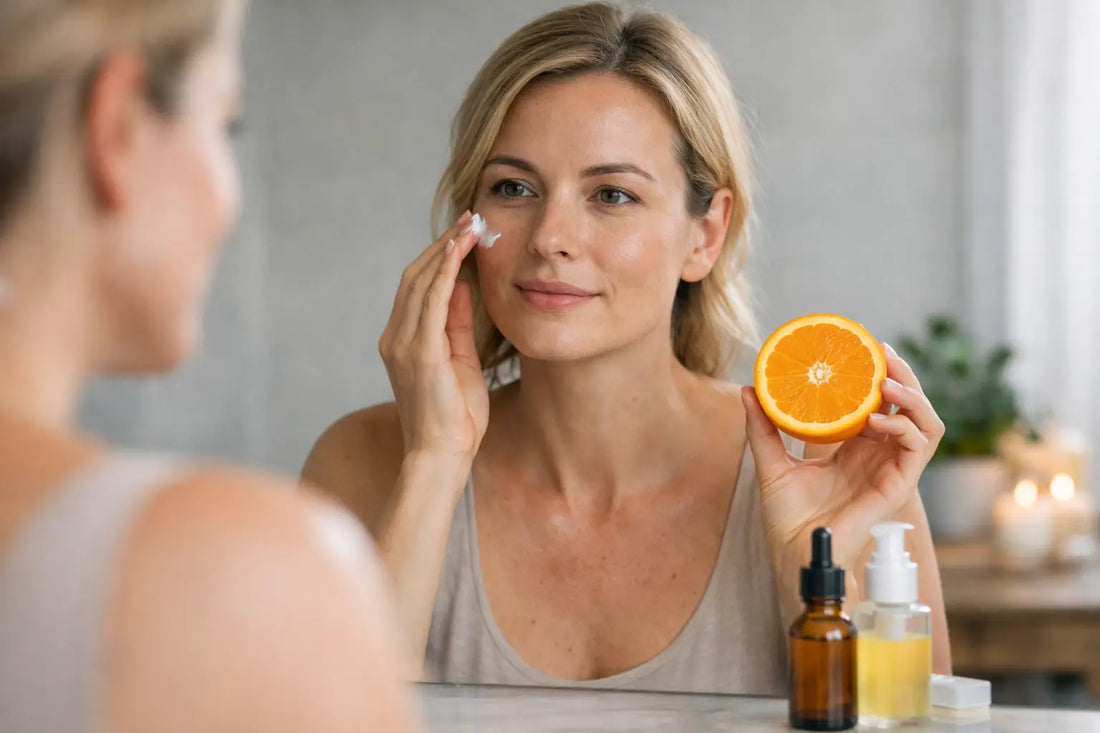 Opbouwschema retinol en vitamine C