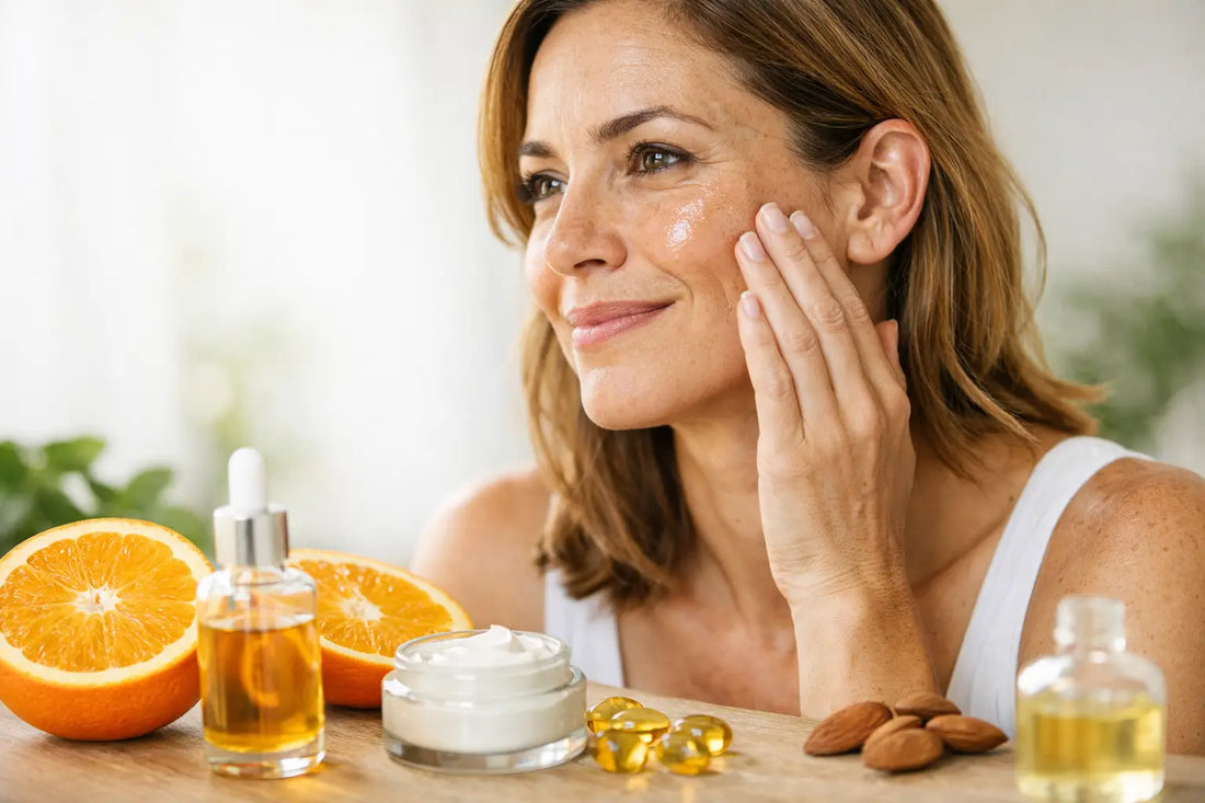 Vitamine C en E skincare voordelen uitgelegd